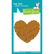 Lawn Fawn Foiled Sentiments: Happy Valentine's Day Hot Foil Plate