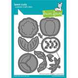 Lawn Fawn Stitched Garden Veggies Die Set