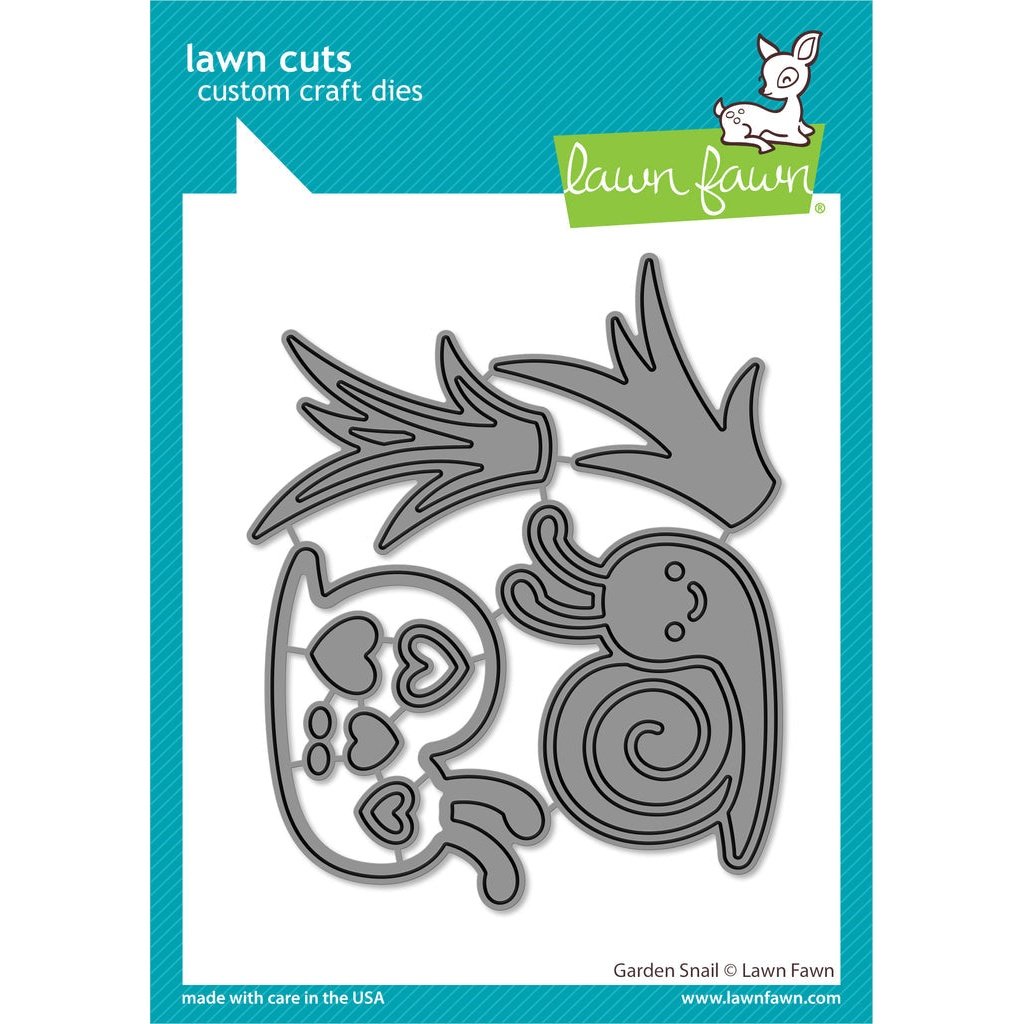 Lawn Fawn Garden Snail Die Set