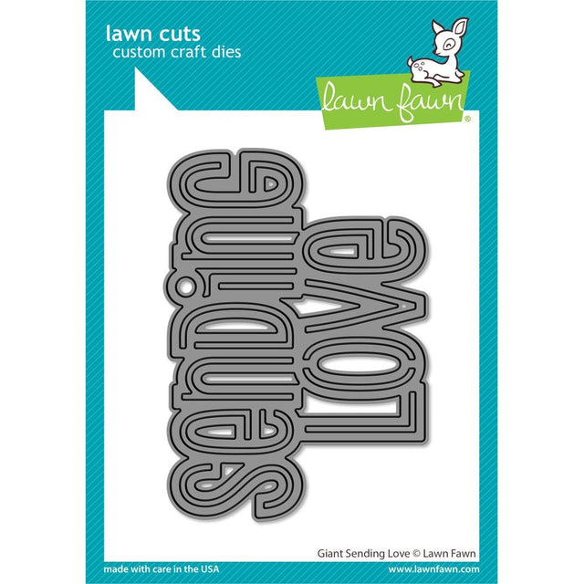 Lawn Fawn | Dies | Giant Sending Love