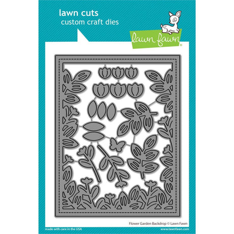 Lawn Fawn | Dies | Flower Garden Backdrop