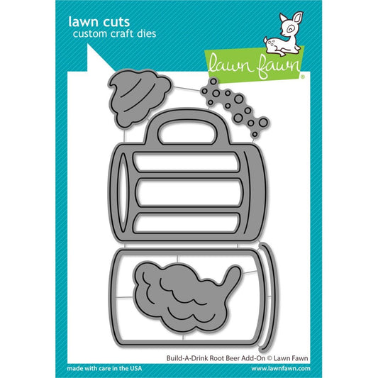 Lawn Fawn Lawn Cuts - Build-a-Drink Root Beer Add-on Dies