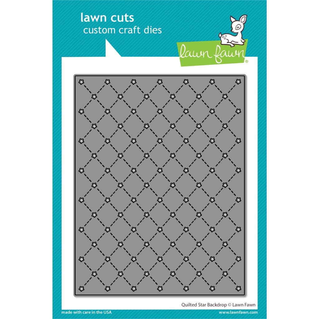 Lawn Fawn Lawn Cuts Quilted Star Backdrop Die