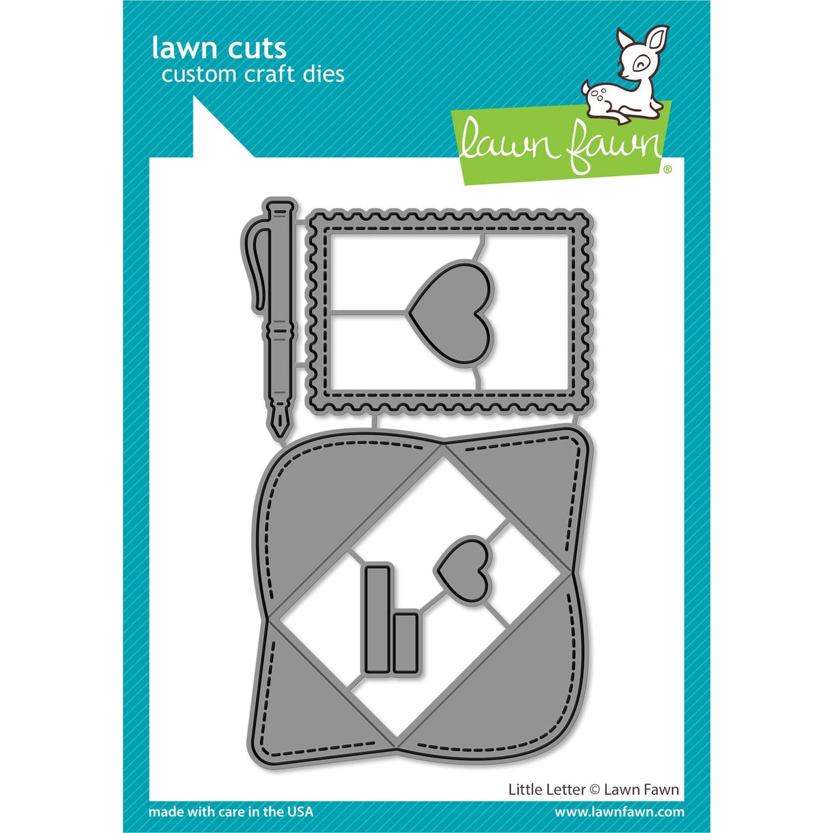 Lawn Fawn Little Letter