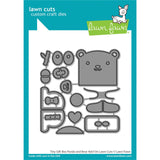 Lawn Fawn Tiny Gift Box Panda and Bear Add-on