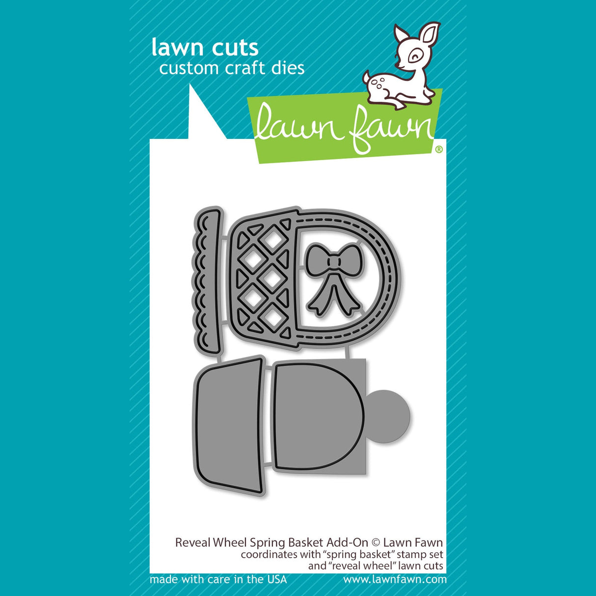 Lawn Fawn Reveal Wheel Spring Basket Add-on