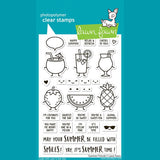 Lawn Fawn summer friends stamp