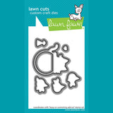 Lawn Fawn keep on swimming add-on lawn cuts