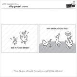Lawn Fawn silly goose! Stamp