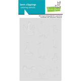 Lawn Fawn halloween mice coloring stencils