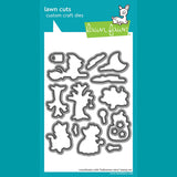Lawn Fawn halloween mice lawn cuts