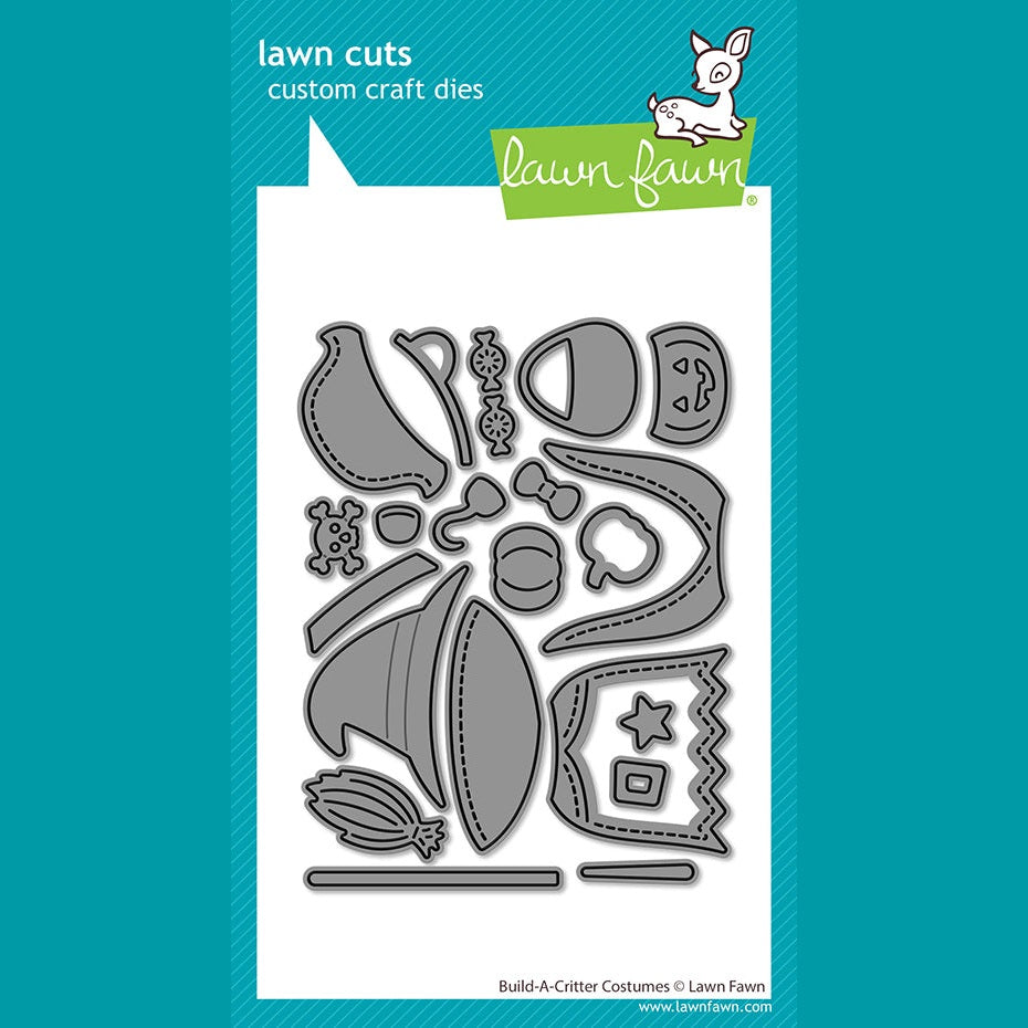 Lawn Fawn build-a-critter costumes