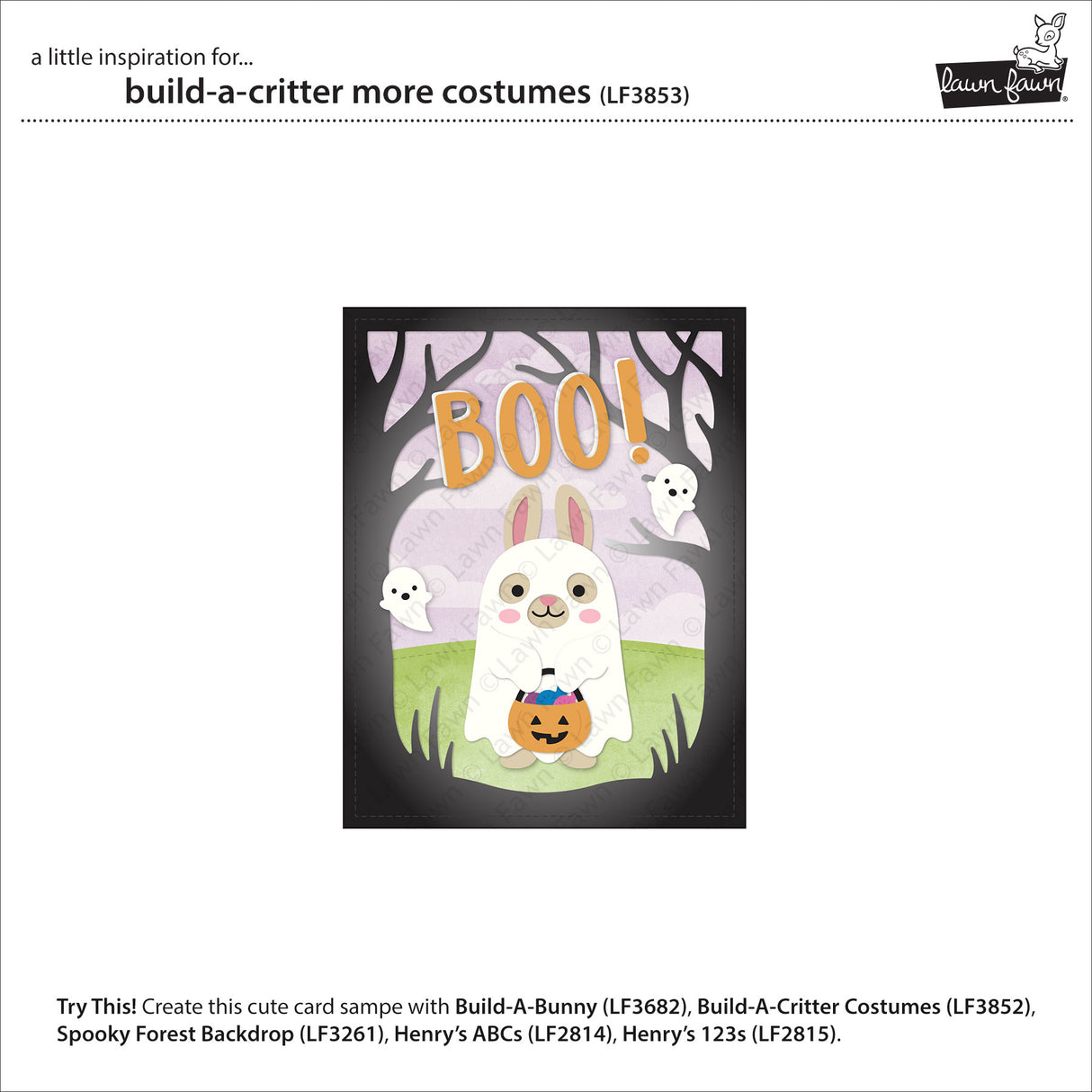 Lawn Fawn build-a-critter more costumes