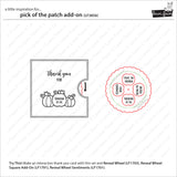 Lawn Fawn pick of the patch add-on Stamp