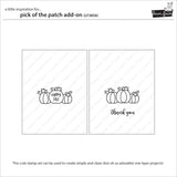 Lawn Fawn pick of the patch add-on Stamp