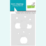 Lawn Fawn pick of the patch add-on coloring stencil