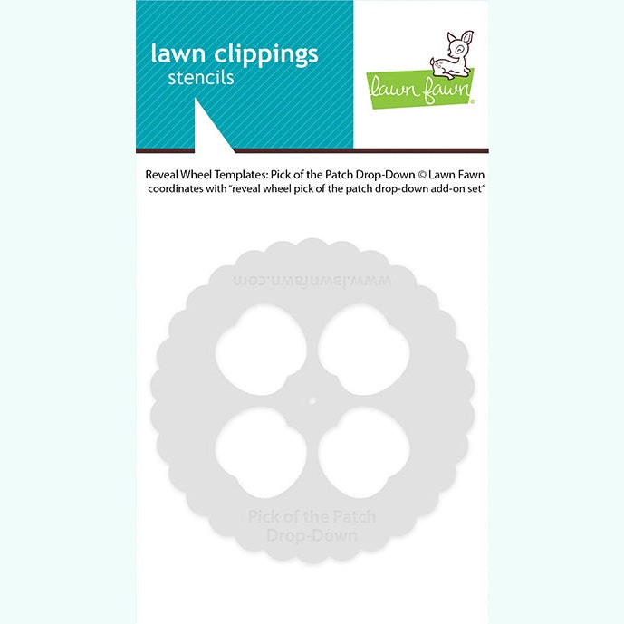 Lawn Fawn reveal wheel templates: pick of the patch drop-down