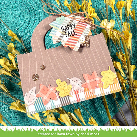 Lawn Fawn tiny tag sayings: fall Stamp