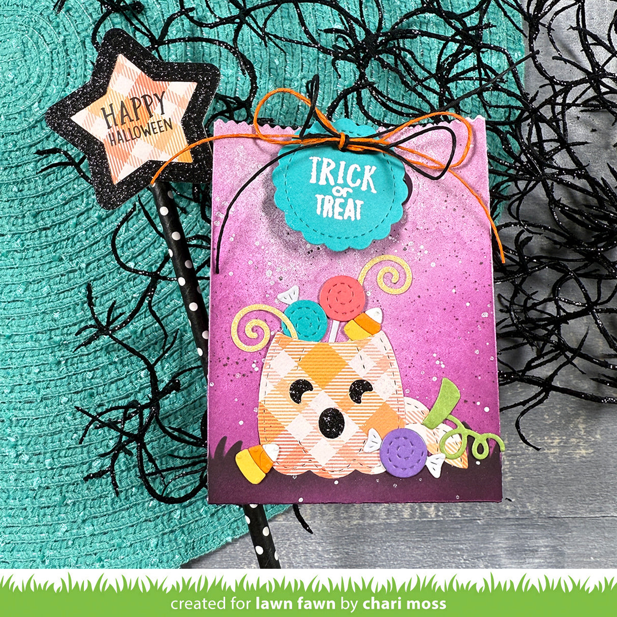 Lawn Fawn tiny tag sayings: fall Stamp