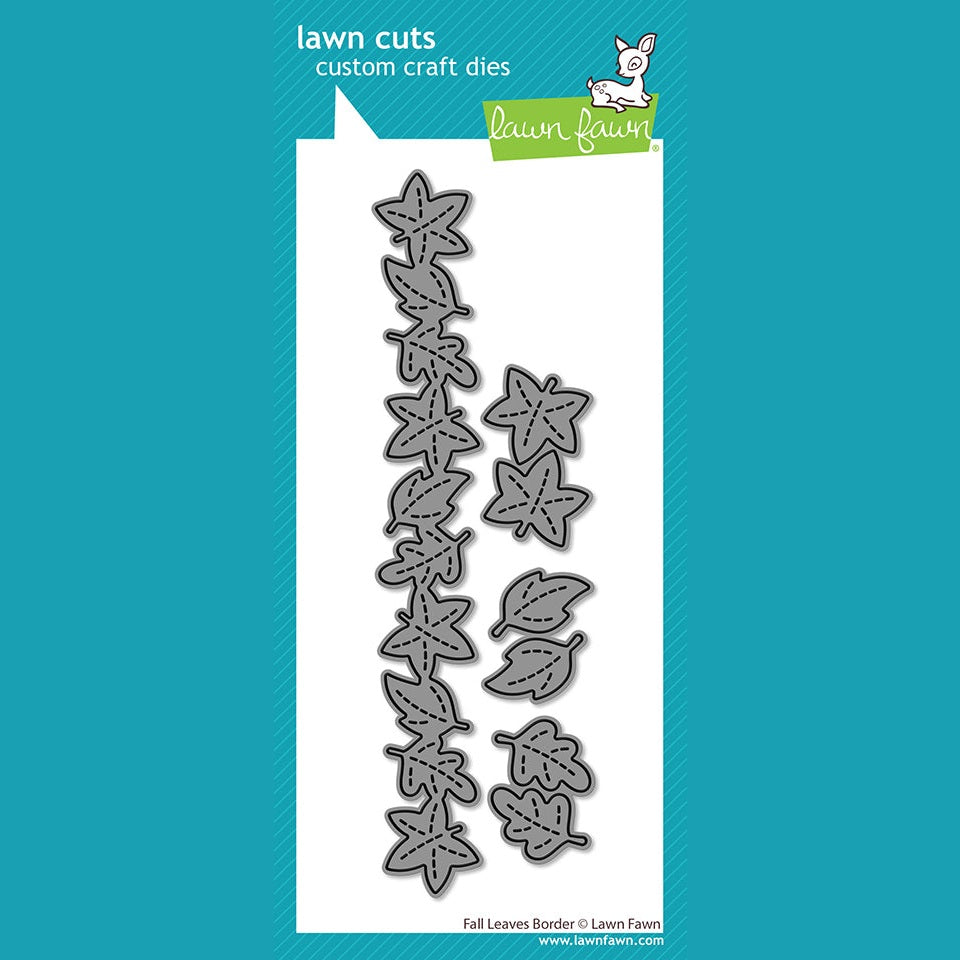 Lawn Fawn fall leaves border