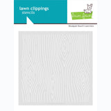 Lawn Fawn woodgrain stencil