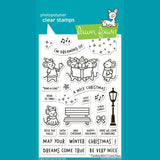 Lawn Fawn caroling mice