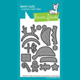 Lawn Fawn build-a-critter christmas accessories