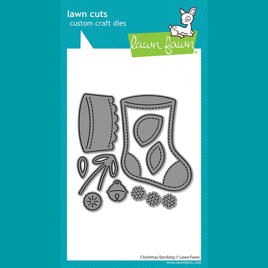 Lawn Fawn christmas stocking