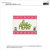 Lawn Fawn giant be merry