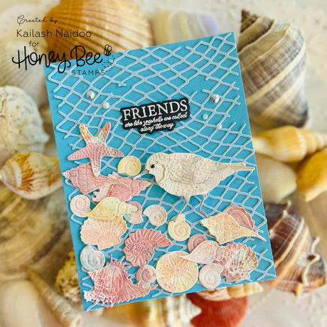Honey Bee Stamps Lovely Layers: Small Seashells - Honey Cut