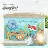 Honey Bee Stamps Lovely Layers: Tank Aquarium Add-on - Honey Cuts