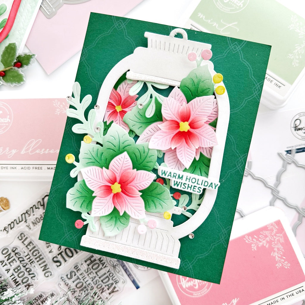 Pinkfresh Studio Interlaced Quatrefoil die