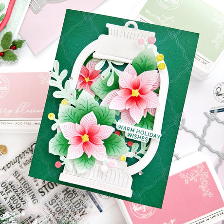 Pinkfresh Studio Interlaced Quatrefoil die