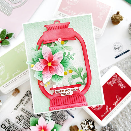 Pinkfresh Studio Evergreen Sparkle coverplate die