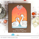 My Favorite Things Tranquil Swans Stamp & Die Set Bundle