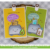 Lawn Fawn Let's Toast Pull Tab Add-on Die Set