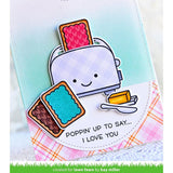 Lawn Fawn Let's Toast Pull Tab Add-on Die Set