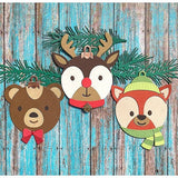 Spellbinders Whimsical Winter Critters Etched Dies - Merry Mug & Circle Delights Collection - Nichol Spohr