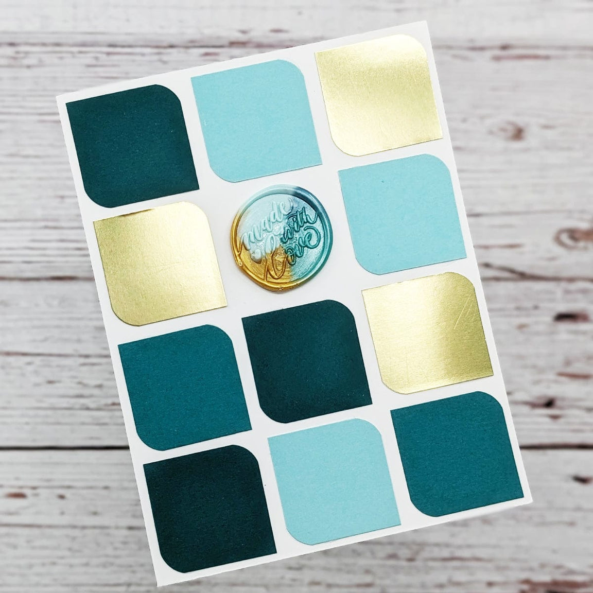 Spellbinders Must-Have Wax Bead Mix Teal - Sealed by Spellbinders Collection