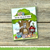 Lawn Fawn Little Woodland Library Stamp, Die & Stencil Bundle