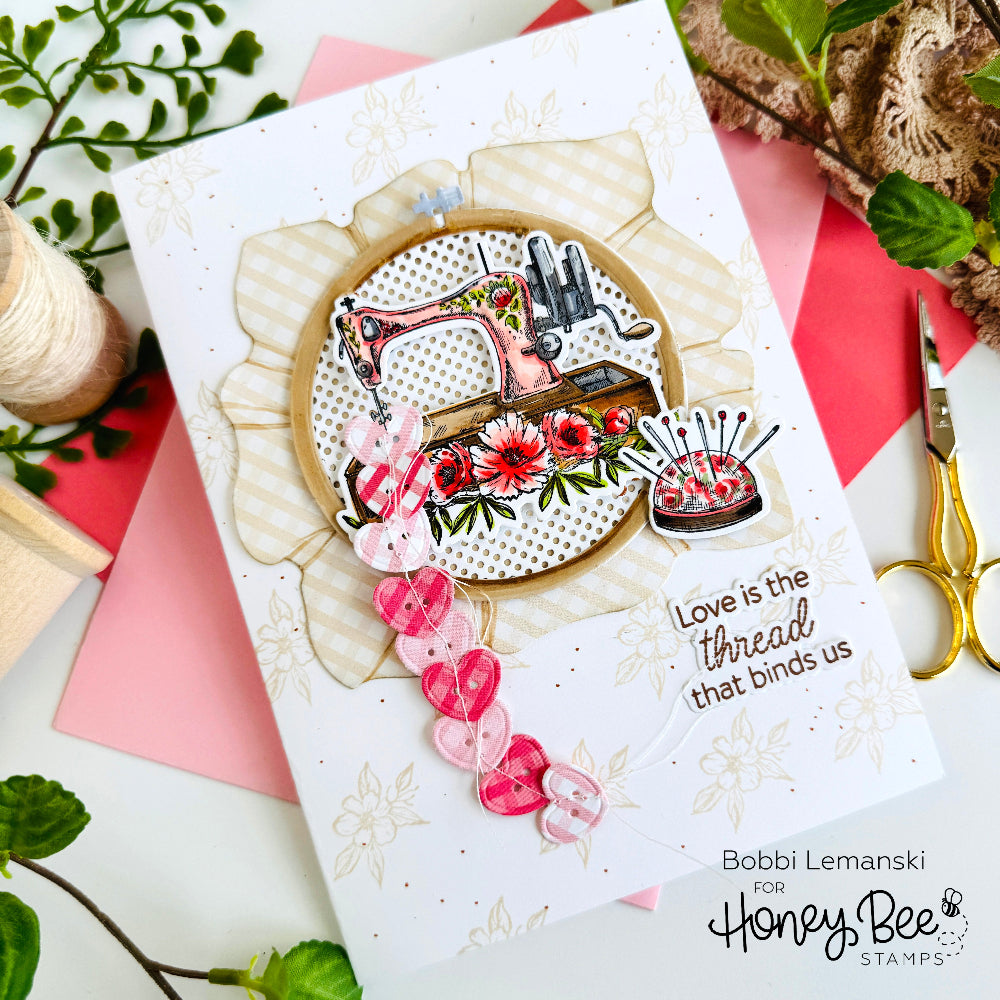 Honey Bee Stamps Lovely Layers: Stitching Elements - Honey Cuts