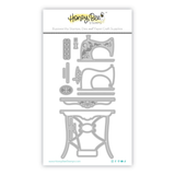 Honey Bee Stamps Lovely Layers: Antique Sewing Table - Honey Cuts
