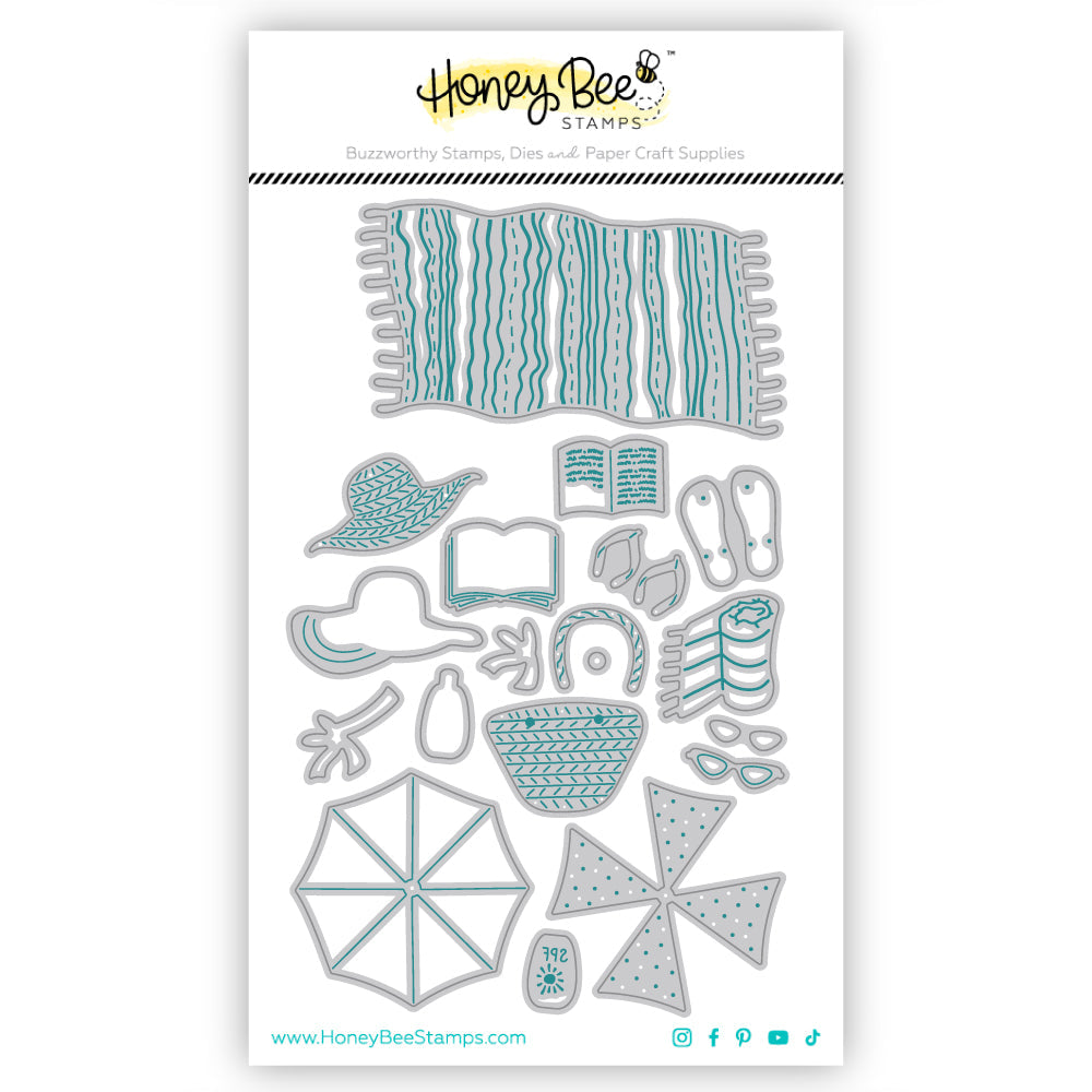 Honey Bee Stamps Lovely Layers: At the Beach - Honey Cuts