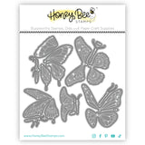 Honey Bee Stamps Lovely Layers: Butterflies Honey Cuts