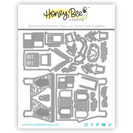 Honey Bee Stamps Lovely Layers: Cottage Honey Cuts