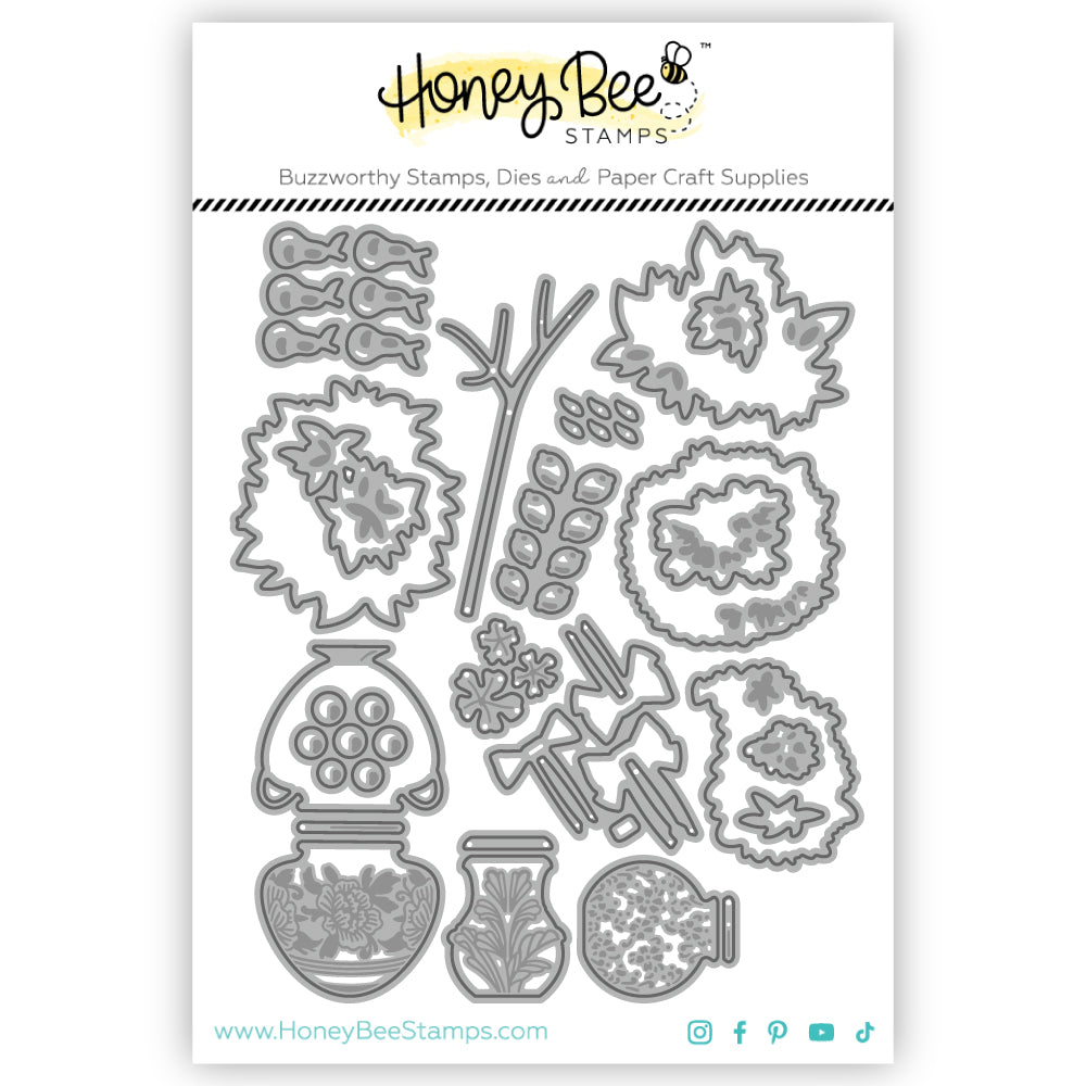 Honey Bee Stamps Lovely Layers: Topiary Honey Cuts