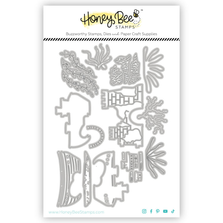 Honey Bee Stamps Lovely Layers: Tank Aquarium Add-on - Honey Cuts