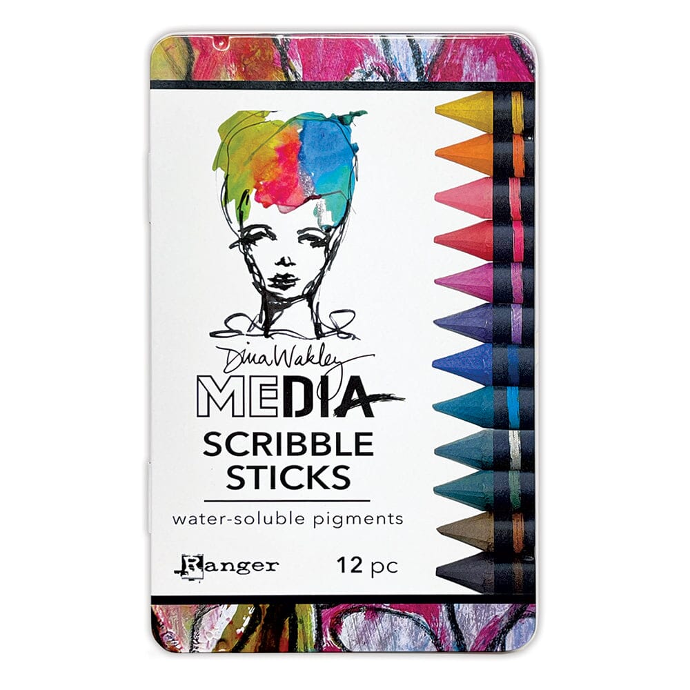 Dina Wakley Media Scribble Sticks #5