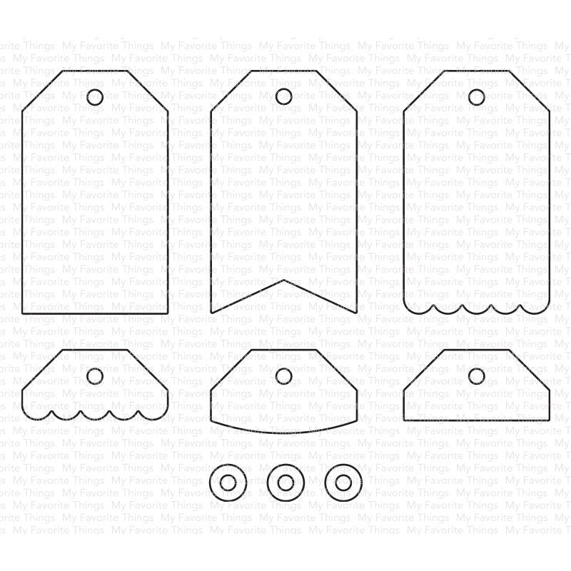 My Favorite Things Tag Builder Blueprints 2 Die-namics