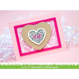 Lawn Fawn Magic Heart Messages Stamp Set